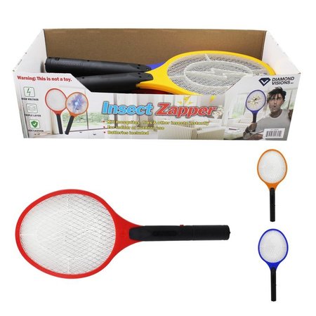 DIAMOND VISIONS Indoor and Outdoor Insect Racket Zapper 01-2605